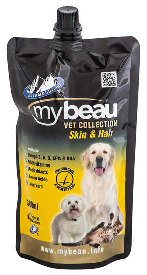 Mybeau Skin Care and a Healthy Coat in Cats & Dogs 300ml Pouch